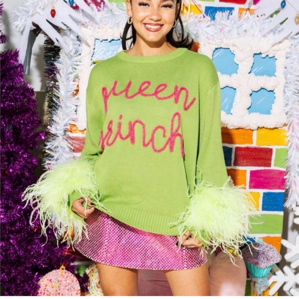 Queen Grinch Queen of Sparkles
